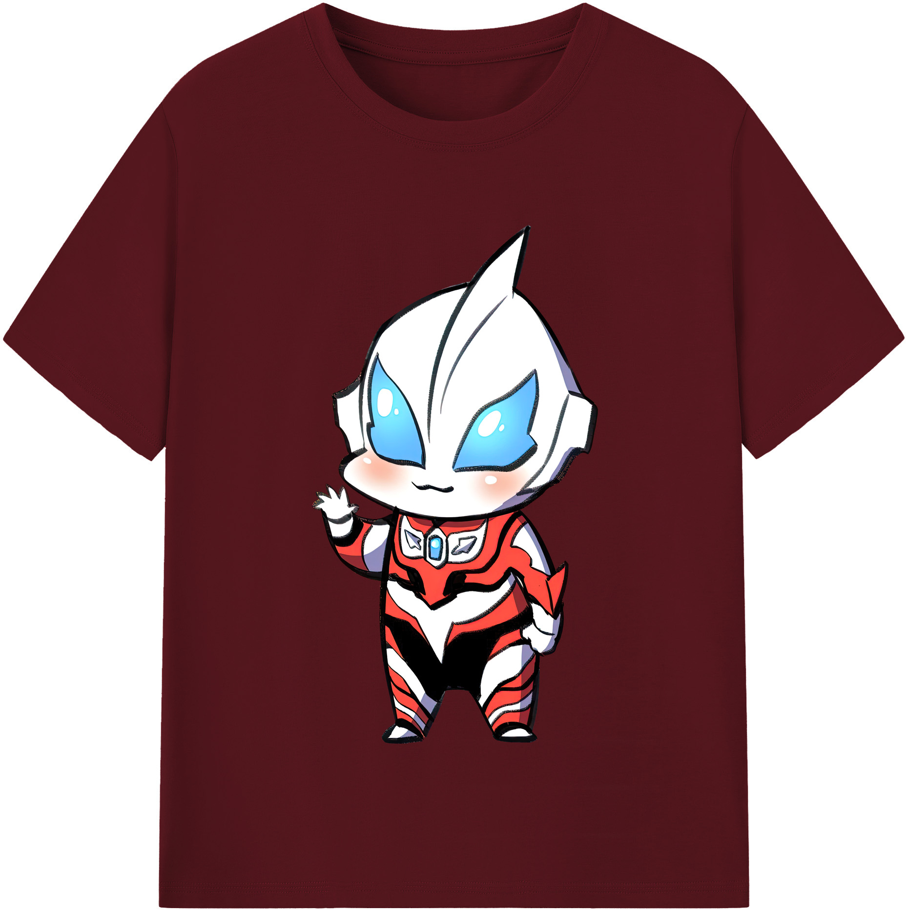 （画像用） ウルトラマン Ultraman 綿100％半袖Tシャツ（フロントプリント）